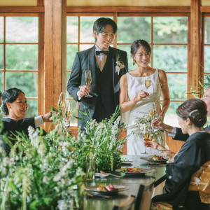 貸切だからこそ大切なゲストをしっかりおもてなしできる|三渓園 鶴翔閣(横浜市指定有形文化財)の写真(55161063)