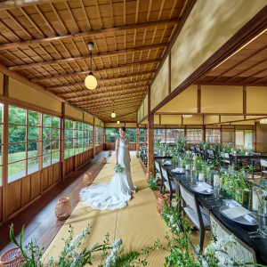 ドレスも和装も映える洗練された空間|三渓園 鶴翔閣（横浜市指定有形文化財）の写真(55161070)