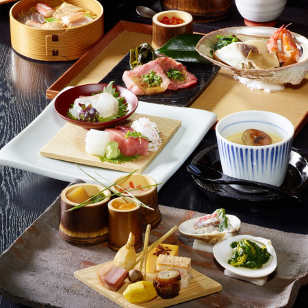 おもてなしの料理は、日本三大料亭「金田中」の和懐石