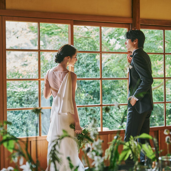 すべてのお部屋から緑を眺められる