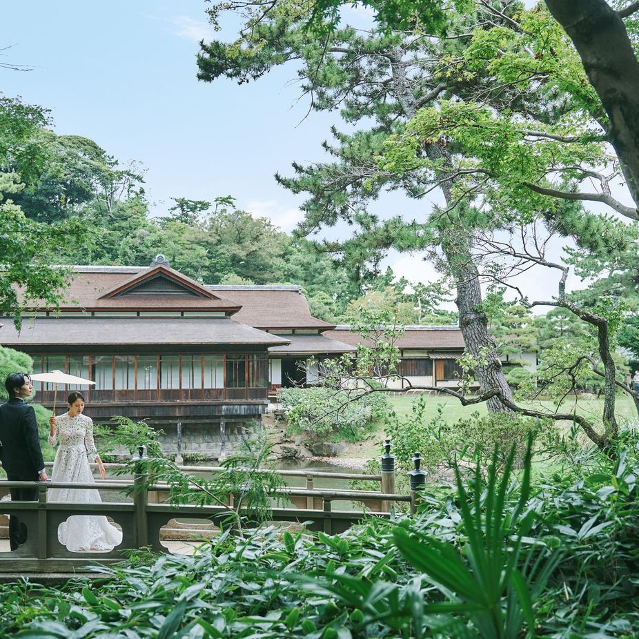 お写真スポットが満載の美しいガーデン|三渓園 鶴翔閣（横浜市指定有形文化財）の写真(56509291)