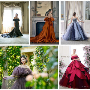 ウェディングドレスとは違う花嫁様の魅力を演出しませんか？室内はもちろん、ガーデンでも映えるカラードレス多数取り揃えております。|Wedding of Legend GLASTONIA  - グラストニア -の写真(39370656)