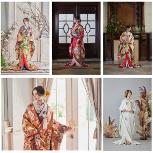写真だけでも和装を着たい方は多いはず。前撮りはお着物で行う方も多くいらっしゃいます|Wedding of Legend GLASTONIA  - グラストニア -の写真(39369294)