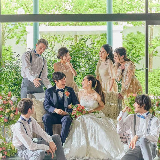【1.8万円絶品試食】自然体Wedding♪緑溢れるガーデン×貸切邸宅