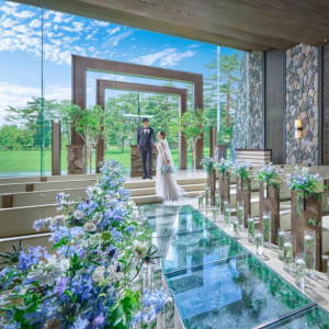 下見した会場の写真