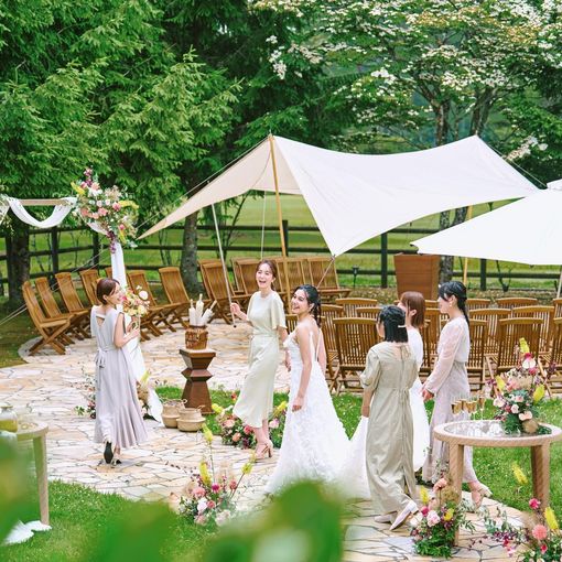 軽井沢プリンスホテル  フォレスターナ軽井沢の結婚式の公式写真（4枚目）