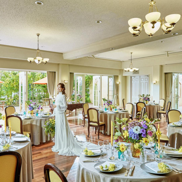 披露宴会場は自分好みにアレンジ可能