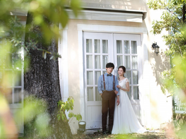 駅から5分の好立地の貸切ナチュラルウェディング☆