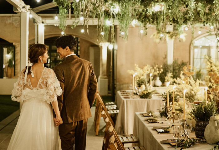 雰囲気たっぷりのナイトガーデンもおすすめ