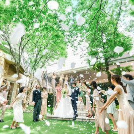 【花嫁支持率No.1】駅直結♪一軒家ガーデンparty体験◆贅沢試食