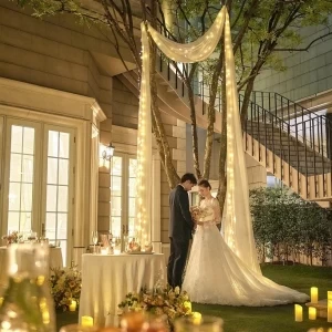 【ナイト】新郎新婦ポートレート2|赤坂 アプローズスクエア迎賓館の写真(32235464)