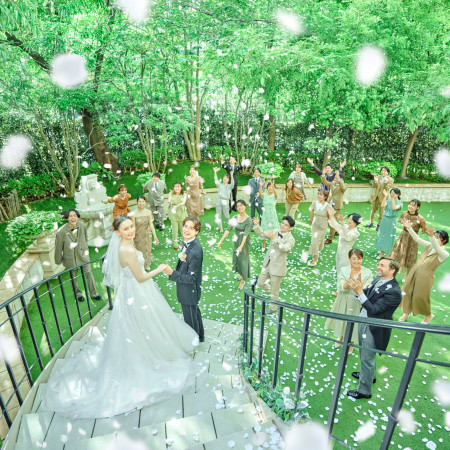 【ガーデン】階段入場