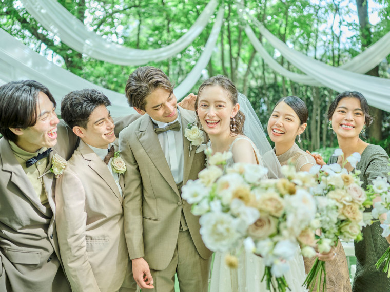 緑溢れるガーデンには写真映えするスポットが満載