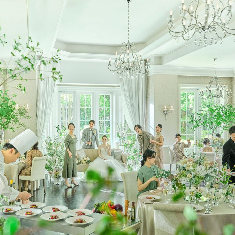 【会場】ゲストとのパーティーシーン|赤坂 アプローズスクエア迎賓館の写真(52072792)