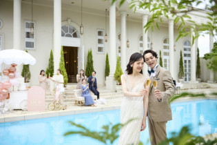 ゲストと一緒にバルーンリリース|ベイサイド迎賓館(松山)/テイクアンドギヴ・ニーズウェディングの写真(56292224)