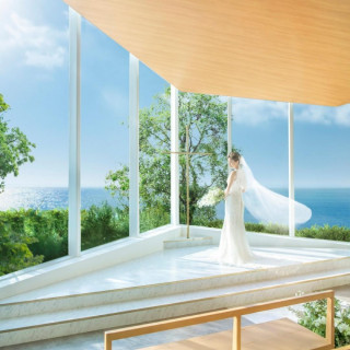 初めて見学◆眺望チャペルと貸切邸宅で入場体験&ガーデン演出も