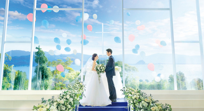 To be ourselves!Pastel blue wedding!～ゲストのみんなへ感謝を