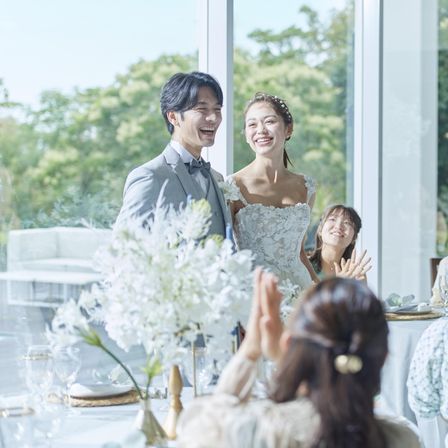 自然と木漏れ日の溢れる癒し空間|ニーズ松山 by T&G WEDDING(旧 ベイサイド迎賓館 松山)の写真(56017525)