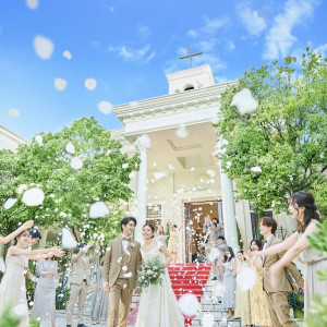 会場すべてが貸切だから至る所がフォトスポットに