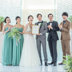 ゲストと近い距離で笑顔溢れる結婚式をお楽しみください♪|ガーデンヒルズ迎賓館(松本)の写真(7191207)