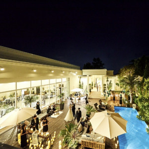開放的なナイトパーティ|アクアガーデン迎賓館(岡崎)の写真(2094113)