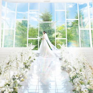 \月1度*PREMIUM/自然美*天空チャペル×貸切W体験*10大特典