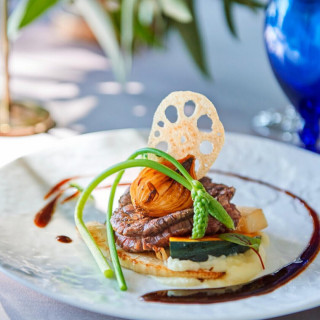 ≪元三ツ星シェフ監修≫とろける国産牛ロースのトリュフソース・フォアグラ・旬の鮮魚の3万円試食