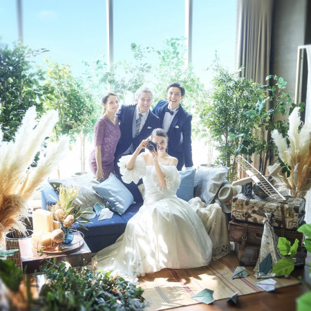 ゆったりとリラックスできる貸切ロビースペース