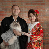 小さな結婚式ならレンガバックの和装も叶う。