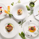 DuoDOMOならでは‟フレンチイタリアン”のこだわったお料理。ゲストに喜んでいただける一皿を創り上げます。