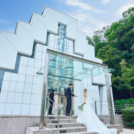 【ホテルランチご招待付♪】独立型森のチャペル×神殿見学フェア
