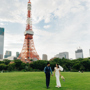 東京タワーをバッグに思い出の一枚を…|ザ・プリンス パークタワー東京の写真(24565755)