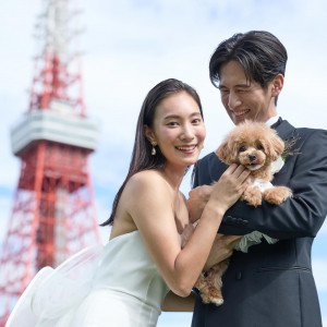 挙式やロケーション撮影には大切な愛犬の参加も可能|ザ・プリンス パークタワー東京の写真(53976562)