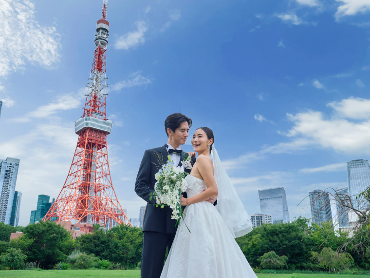 ホテルから見る東京タワーは圧巻の迫力