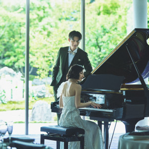 優雅さと心地よさが共存した空間でグランドピアノの音色に耳を傾けて|TAKASAKI MONOLITH ～高崎モノリス～の写真(46216815)