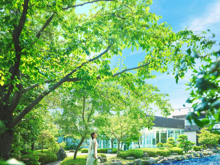 著名な造園技師が手掛けた日本庭園