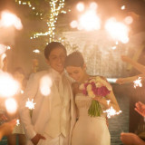「ナイトウェディング」夕方から夜にかけてのお時間で、ロマンチックでにぎやかなパーティーはいかがでしょうか?【ララシャンスいわき】