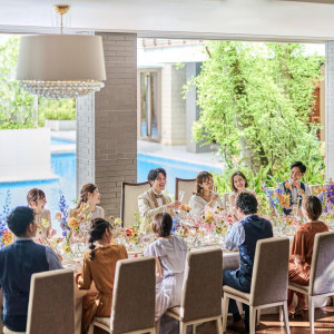アットホームな家族挙式も叶う*小規模パーティー会場見学×無料試食