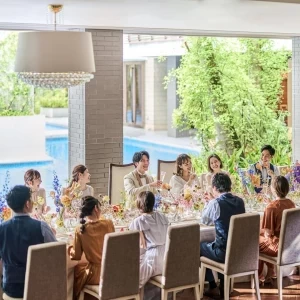 アットホームな家族挙式も叶う*小規模パーティー会場見学×無料試食