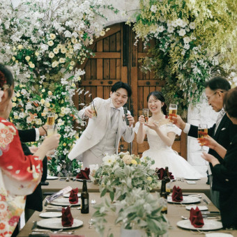 家族だけだからこそ近い距離間でアットホームに過ごすお食事会