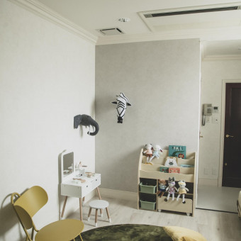 ママが安心できるキッズルームをご用意。披露宴会場内にキッズスペースを設けることも可能です。