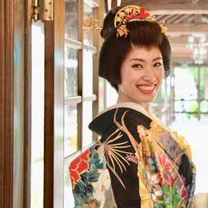 日本伝統衣装「色打掛」|南蔵王・聖ペトロ教会の写真(2235826)