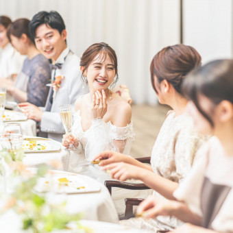 パーティー進行にあわせて料理の提供具合を調整。1組貸切だからこそ、当日も臨機応変に対応可能