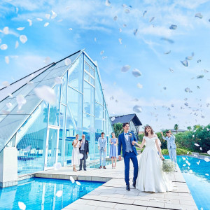 残2*リニューアル記念*ギフト9万◇絶景チャペル×試食*150万特典