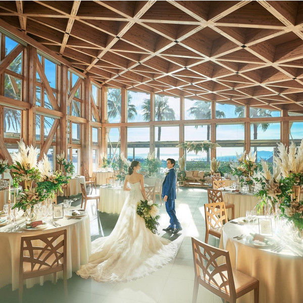 【メインテーブル装花5.5万円分プレゼント】当日の会場を華やかに彩るお花にこだわって