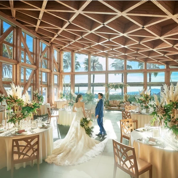 【メインテーブル装花5.5万円分プレゼント】当日の会場を華やかに彩るお花にこだわって