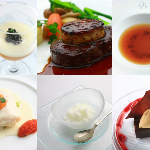 【神楽坂 ラリアンス／料理一例】ラリアンスのお料理は、厳選された日本の旬の食材をフレンチの技法で丁寧に紡ぎだす「フランコジャポネ」。幅の広い年代のゲストに人気です。|湯島天神の写真(1193882)