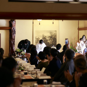 【結婚式レポート（披露宴：浅草 茶寮一松）】髙瀬様ご夫妻|湯島天神の写真(16797556)