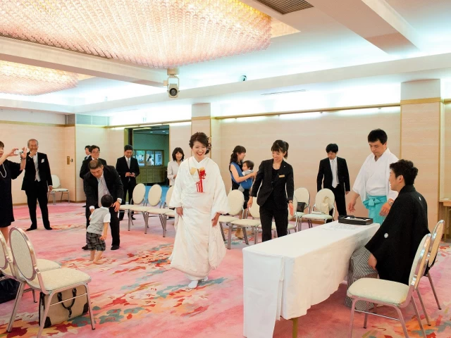 神社結婚式の1日の流れ