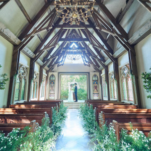 下見した会場の写真